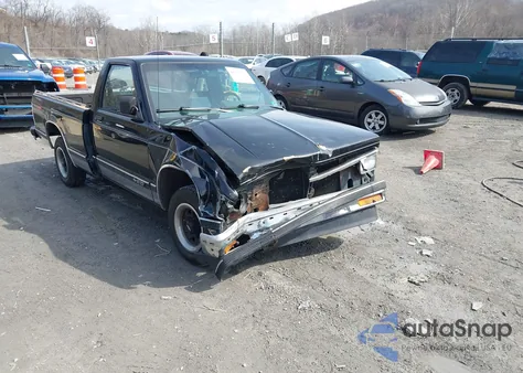 1992 Chevrolet S Truck S10 from USA, damaged, VIN 1GCCS14Z3N2170810